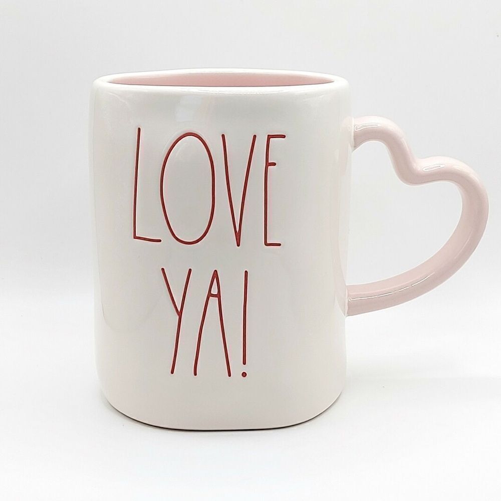 Rae Dunn MuG heart handle NEW